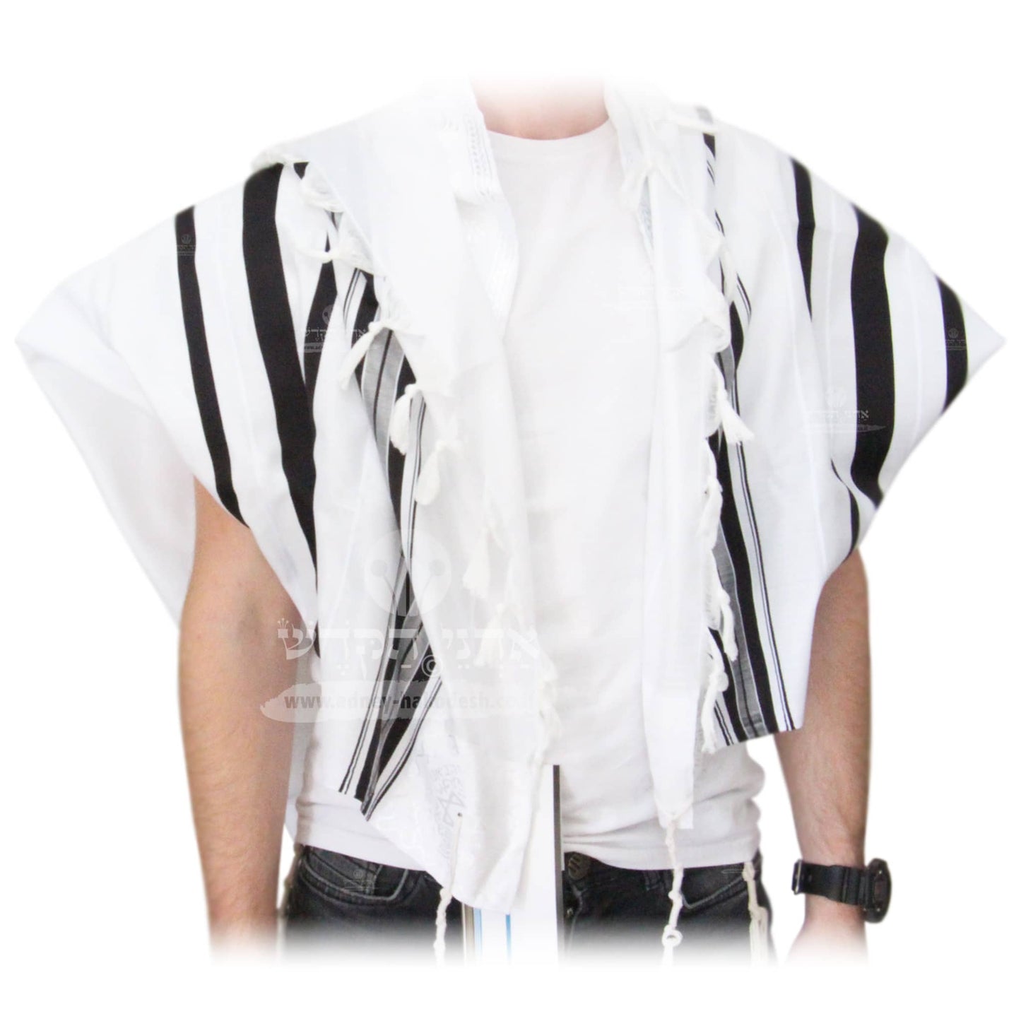 Tallit "Acrylic" Black