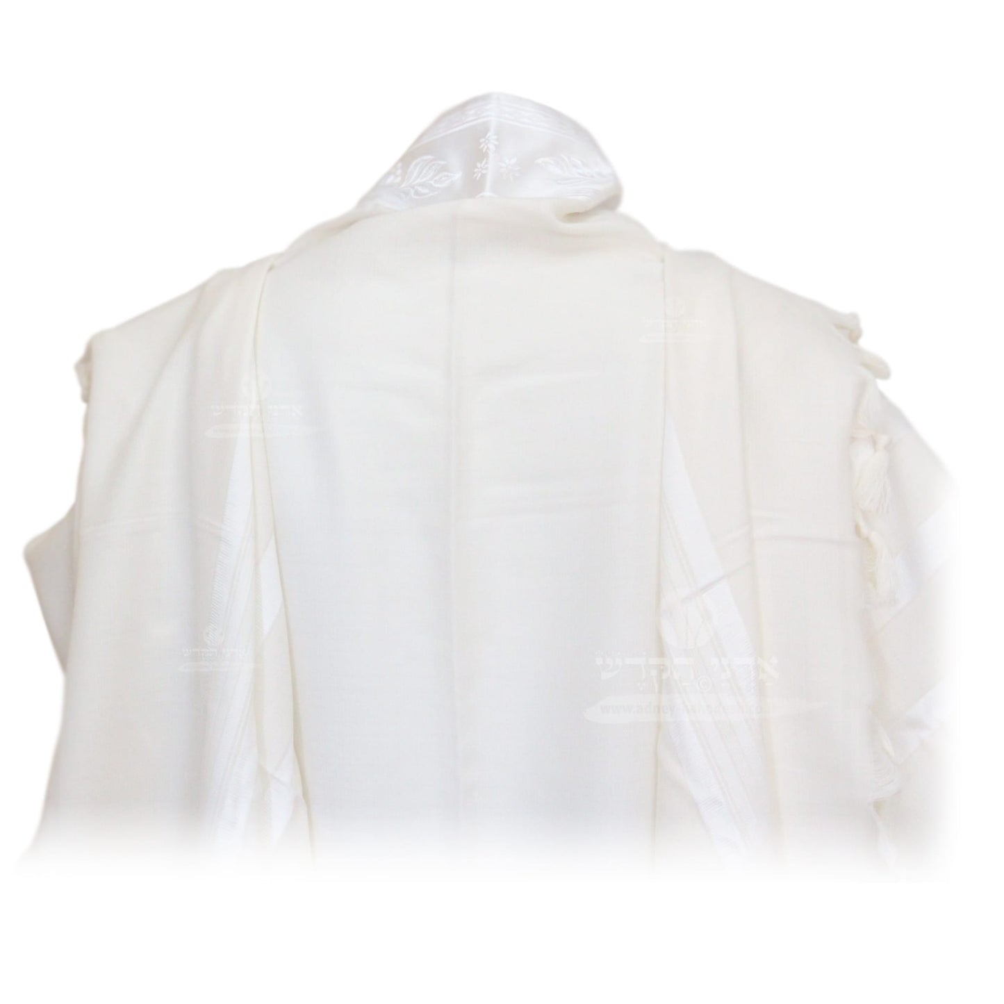 Tallit "Pe'er Kal" - White, Black