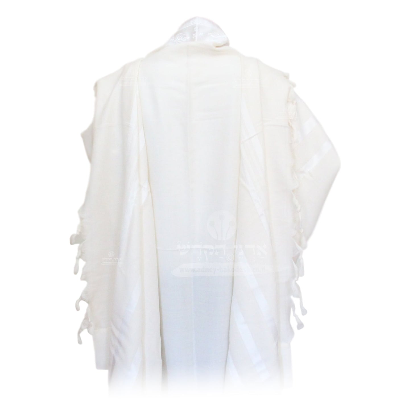 Tallit "Pe'er Kal" - White, Black