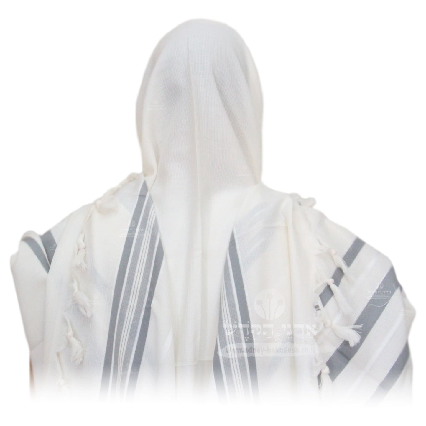 Tallit "Tashbetz" Silver Gray