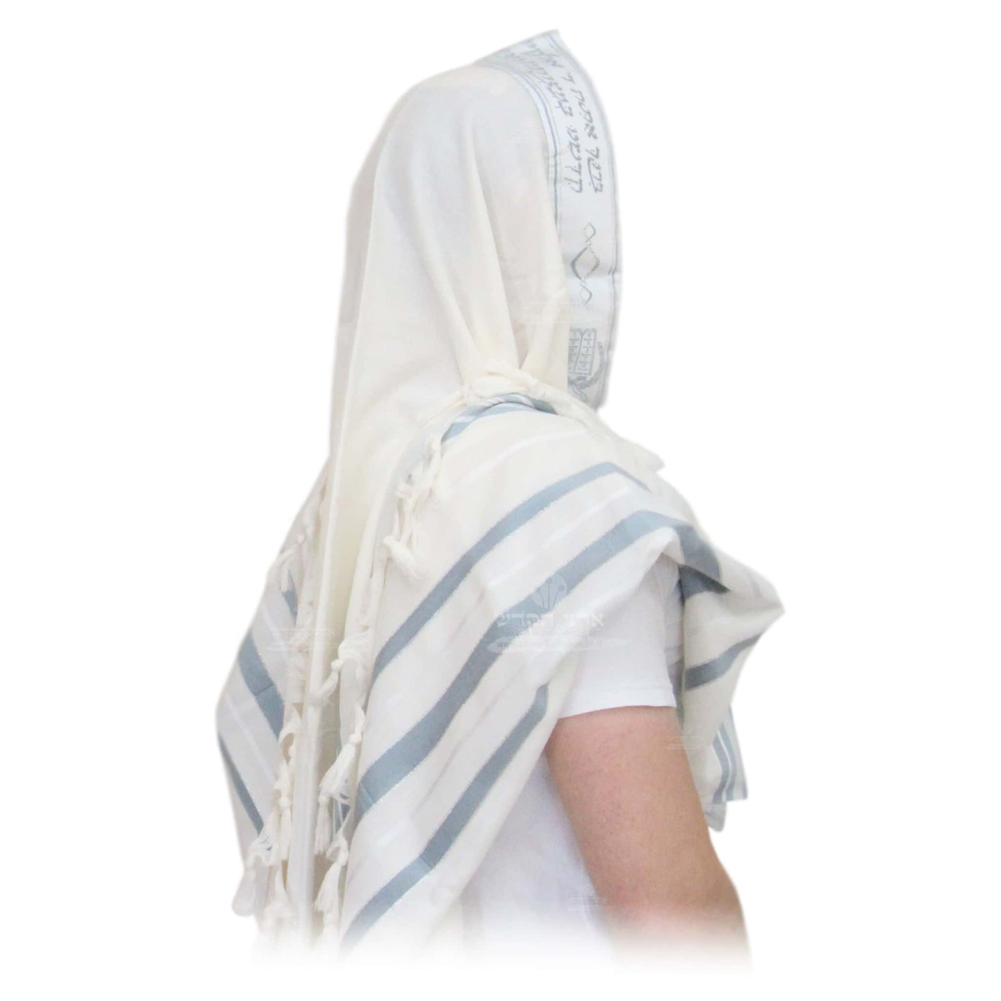 Tallit "Pe'er Kal" Azure